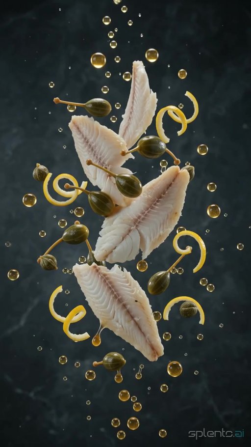 Fish with Capers and Lemon — restaurant video