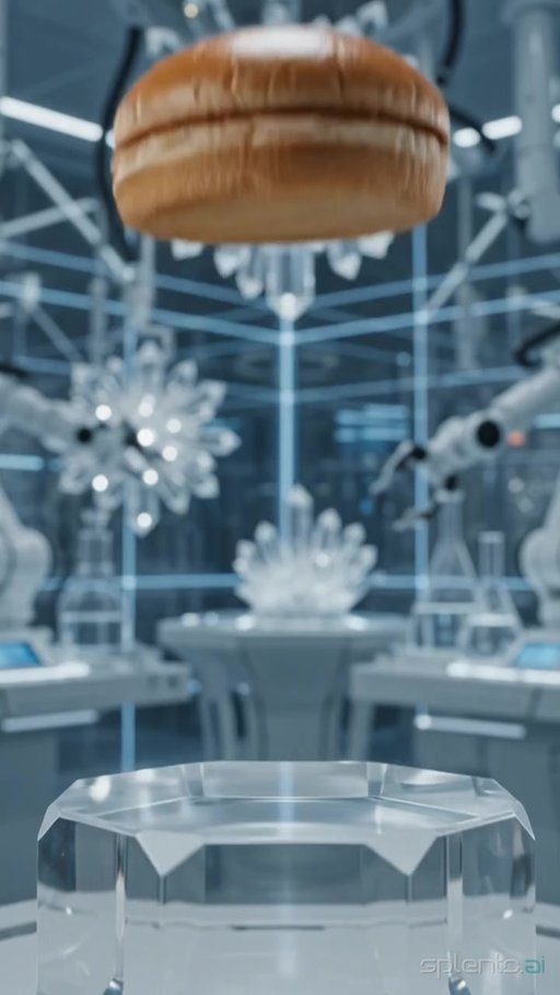 Futuristic Laboratory Scene