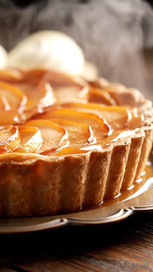 Freshly Baked Apple Tart Tatin