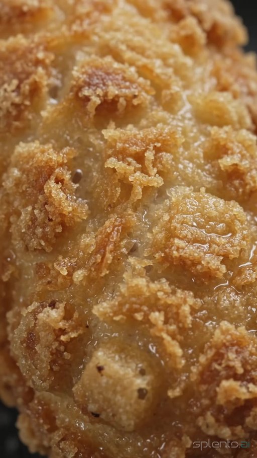 Crispy Potato Corn Dog Sizzle Macro