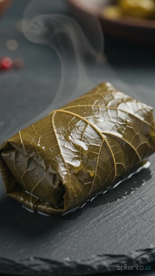 Stuffed Grape Leaves (Dolma) Preparation — restaurant video