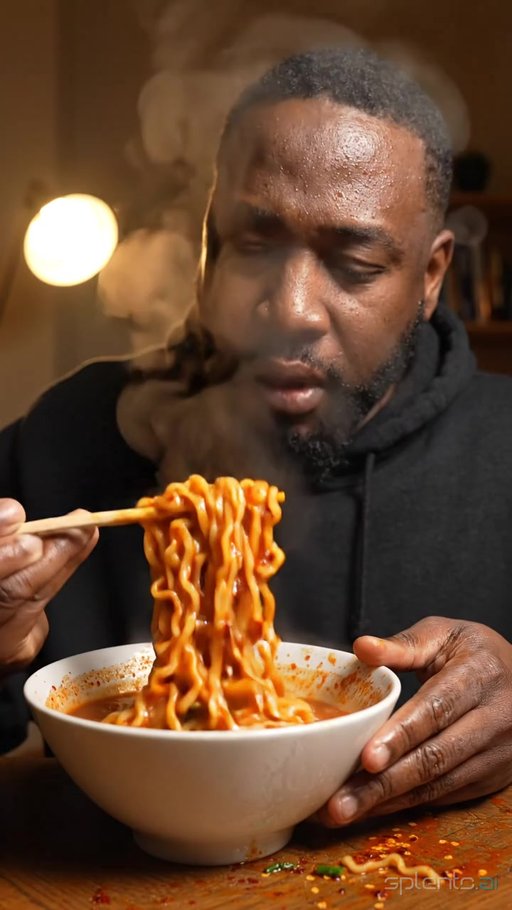 Eating Ramen