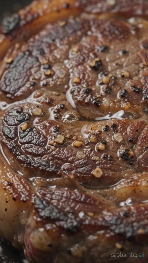 Sizzling Steak Sizzle Macro