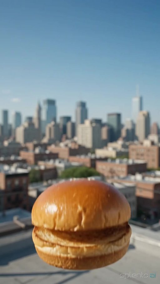 Clean Hamburger Ad — restaurant video
