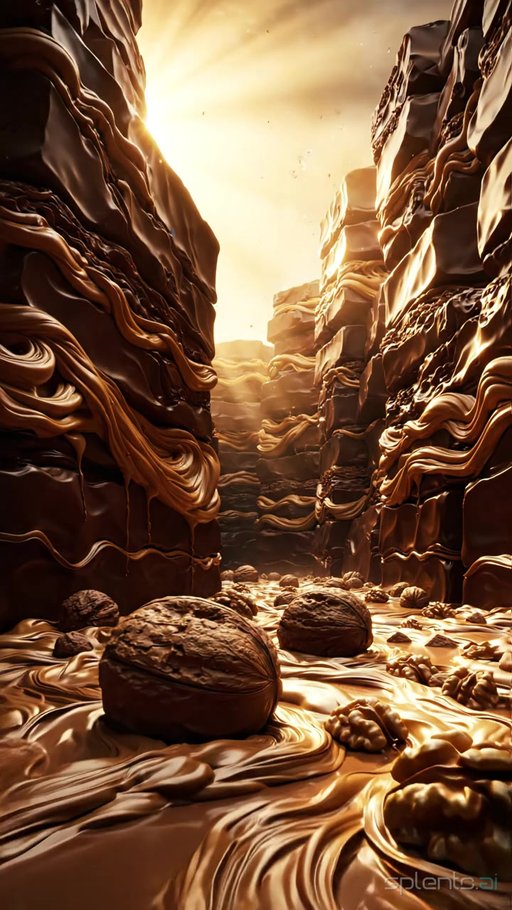 Chocolate Canyon Cinematic Shot