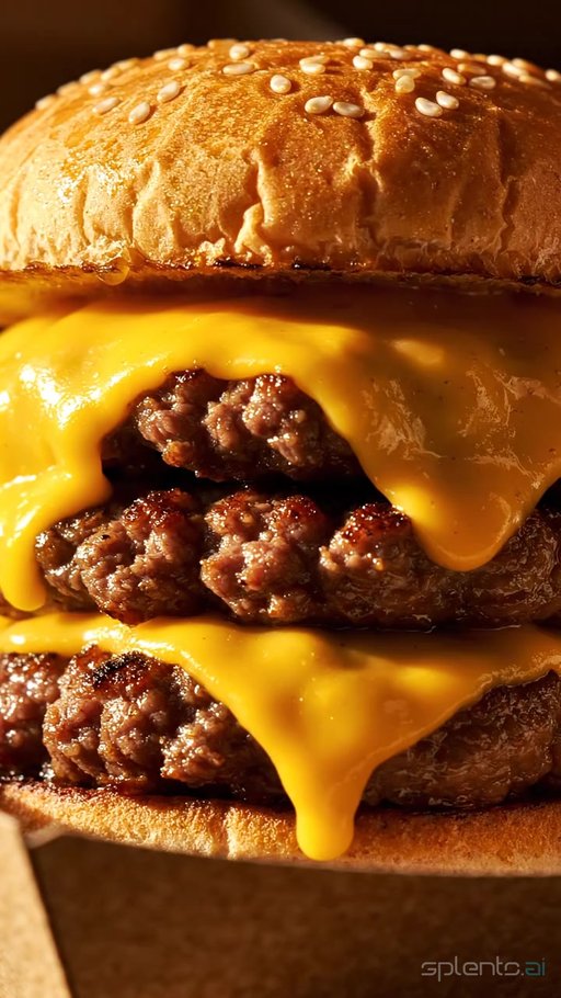 Warm Cheeseburger