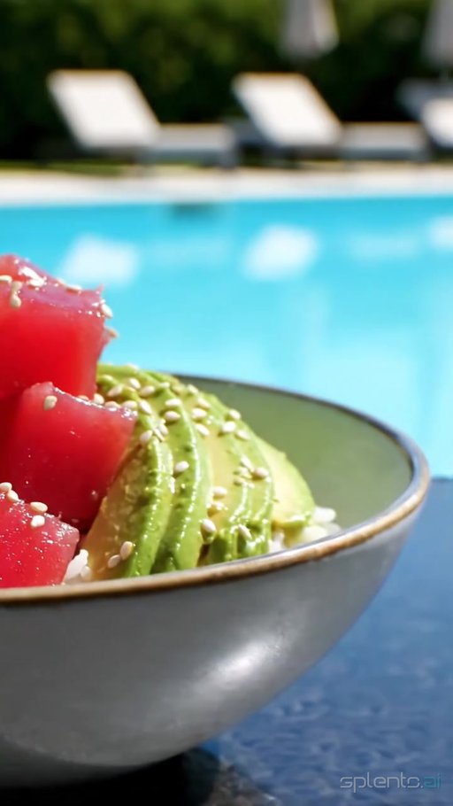 Summertime Watermelon Avocado Salad