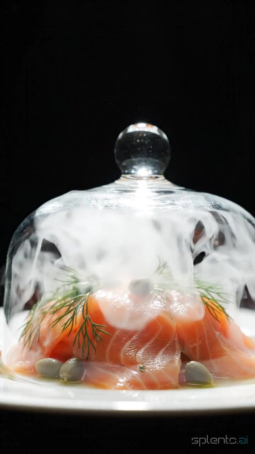 Smoked Salmon with Dill and Capers