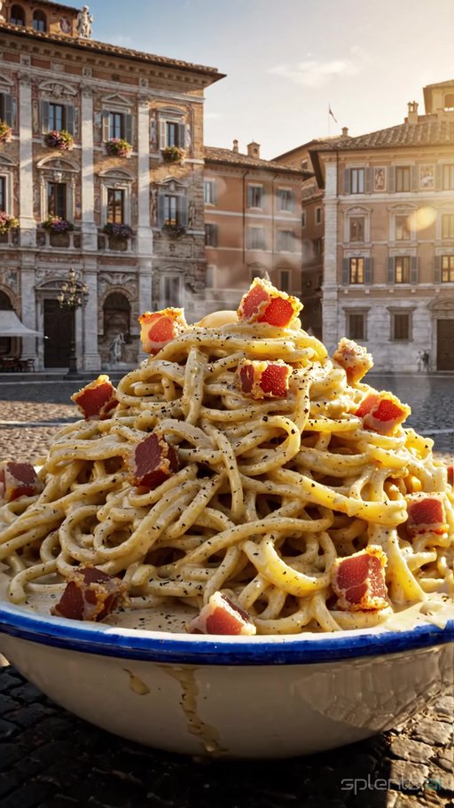 Carbonara in Rome — restaurant video
