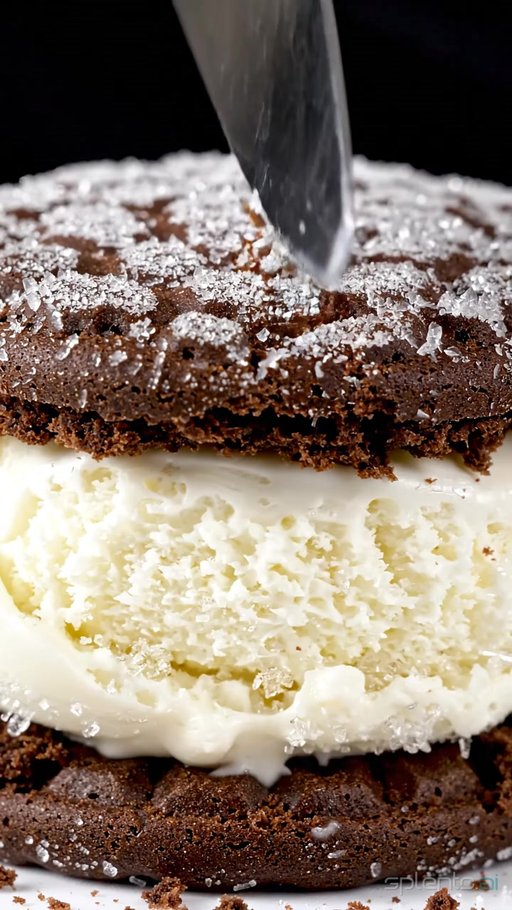 Chocolate Brownie Ice Cream Sandwich
