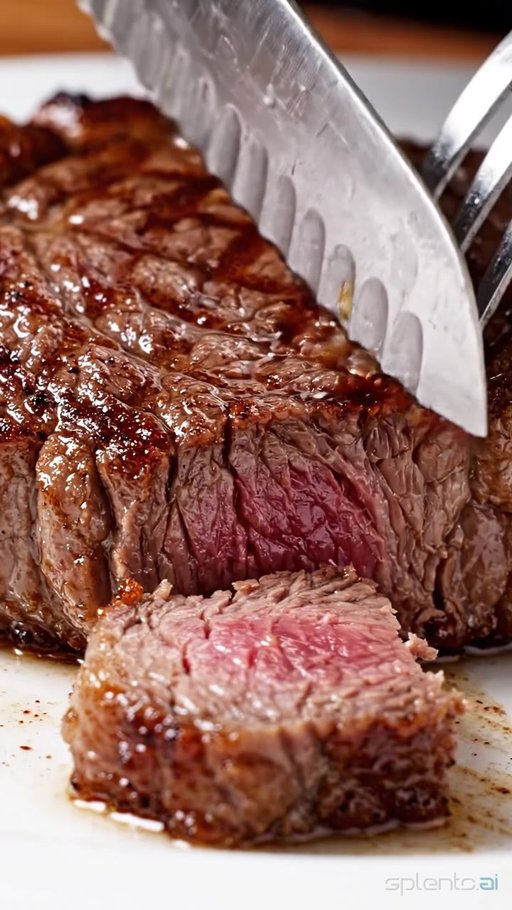 Sliced Steak Plate