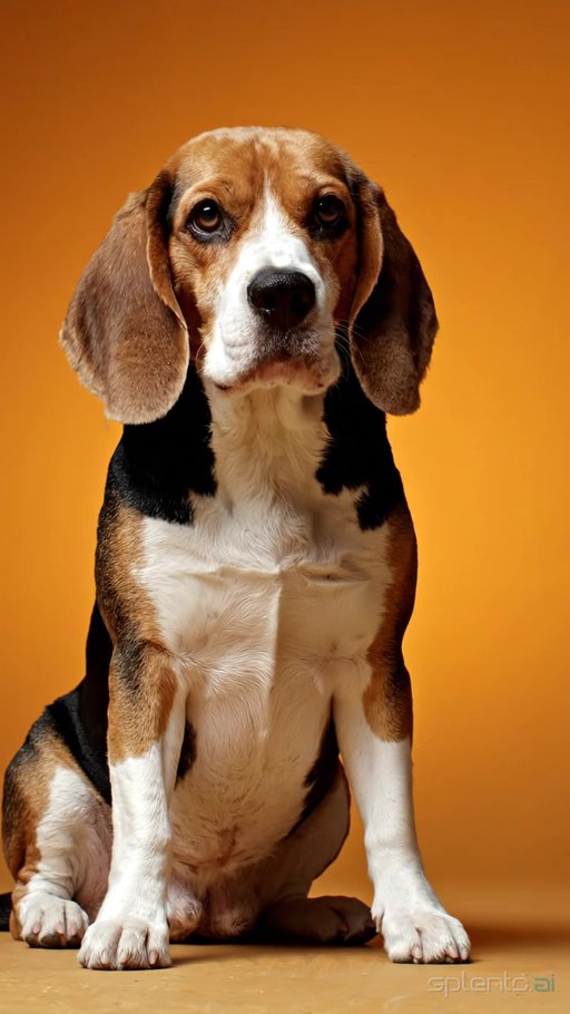 Friendly Beagle Portrait