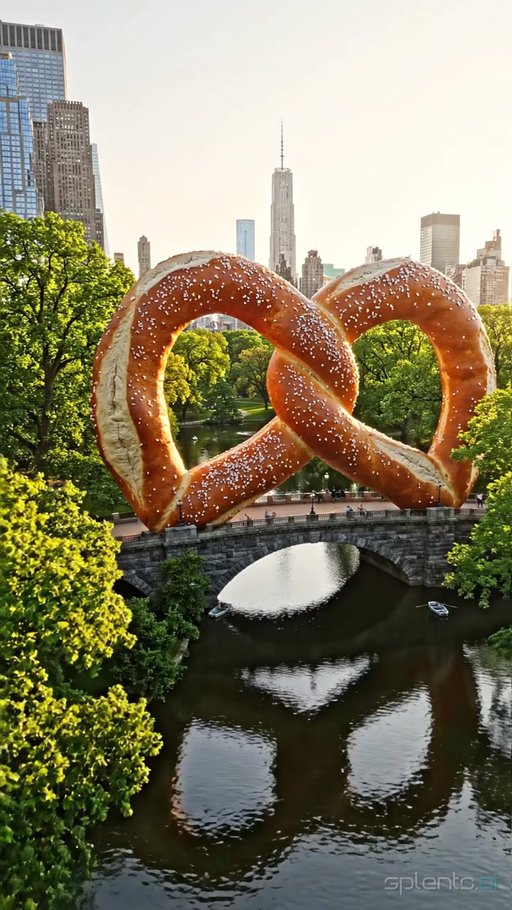 Creative Salted Pretzel Art