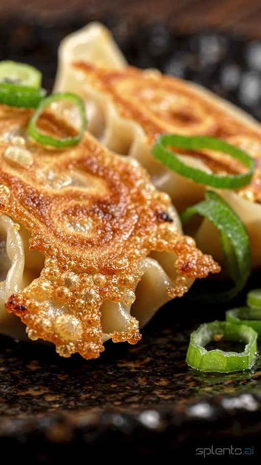 Crispy Gyoza Bottom — restaurant video