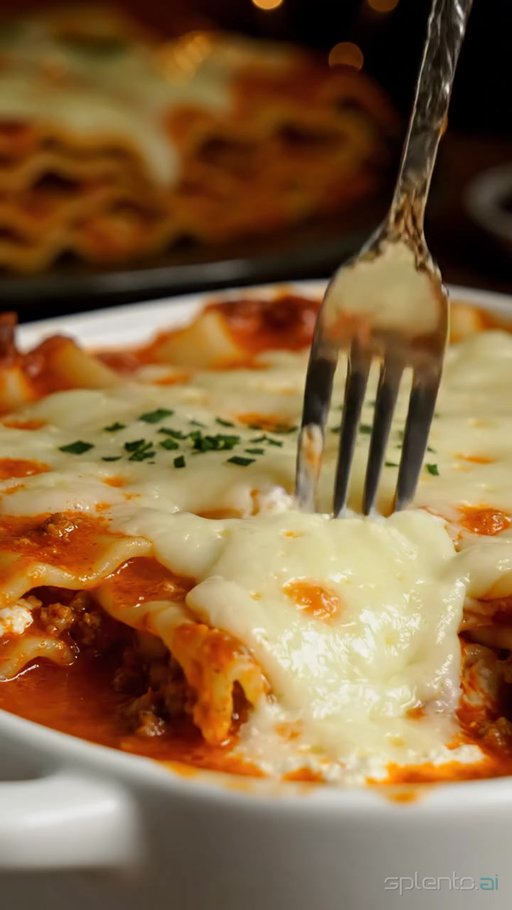 Warm Lasagna Presentation — restaurant video