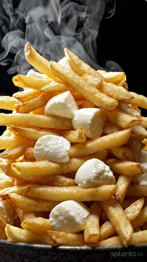 Golden Fries with Cheese Curds