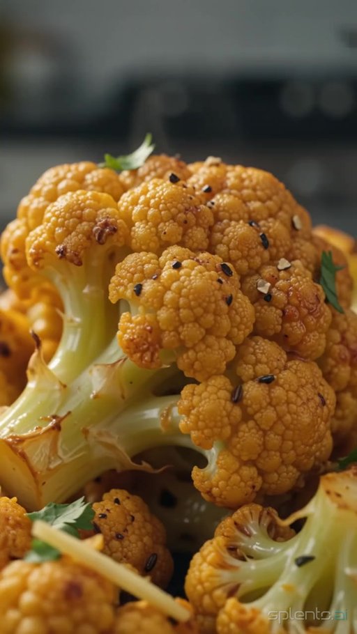 Roasted Romanesco Cauliflower