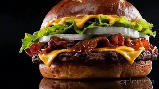 Gourmet Bacon Cheeseburger Commercial