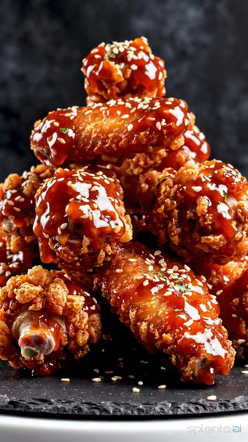 Korean Fried Chicken Stack