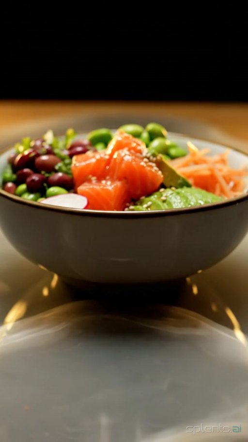 Premium Poke Bowl Ad