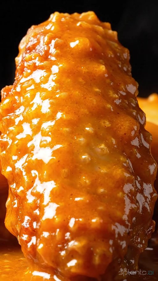 Sticky Honey Glazed Chicken Wings