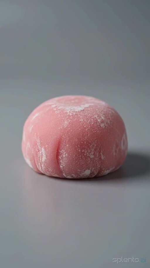 Pink Mochi Dessert — restaurant video
